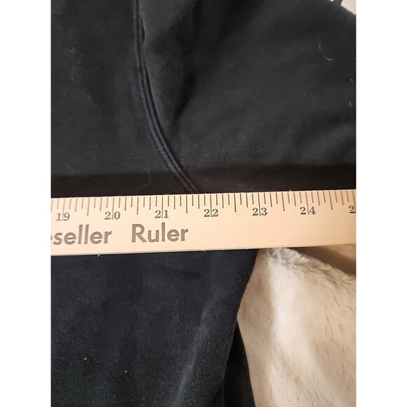 Vintage Y2K HUF Spitfire Hoodie Mens XL Born to Live Burn‎ Pullover Skate Black - Picture 7 of 8